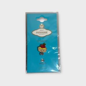 Jellycat Patisserie Enamal Pin Fleurette Tarte Aux Fraises Special Edition
